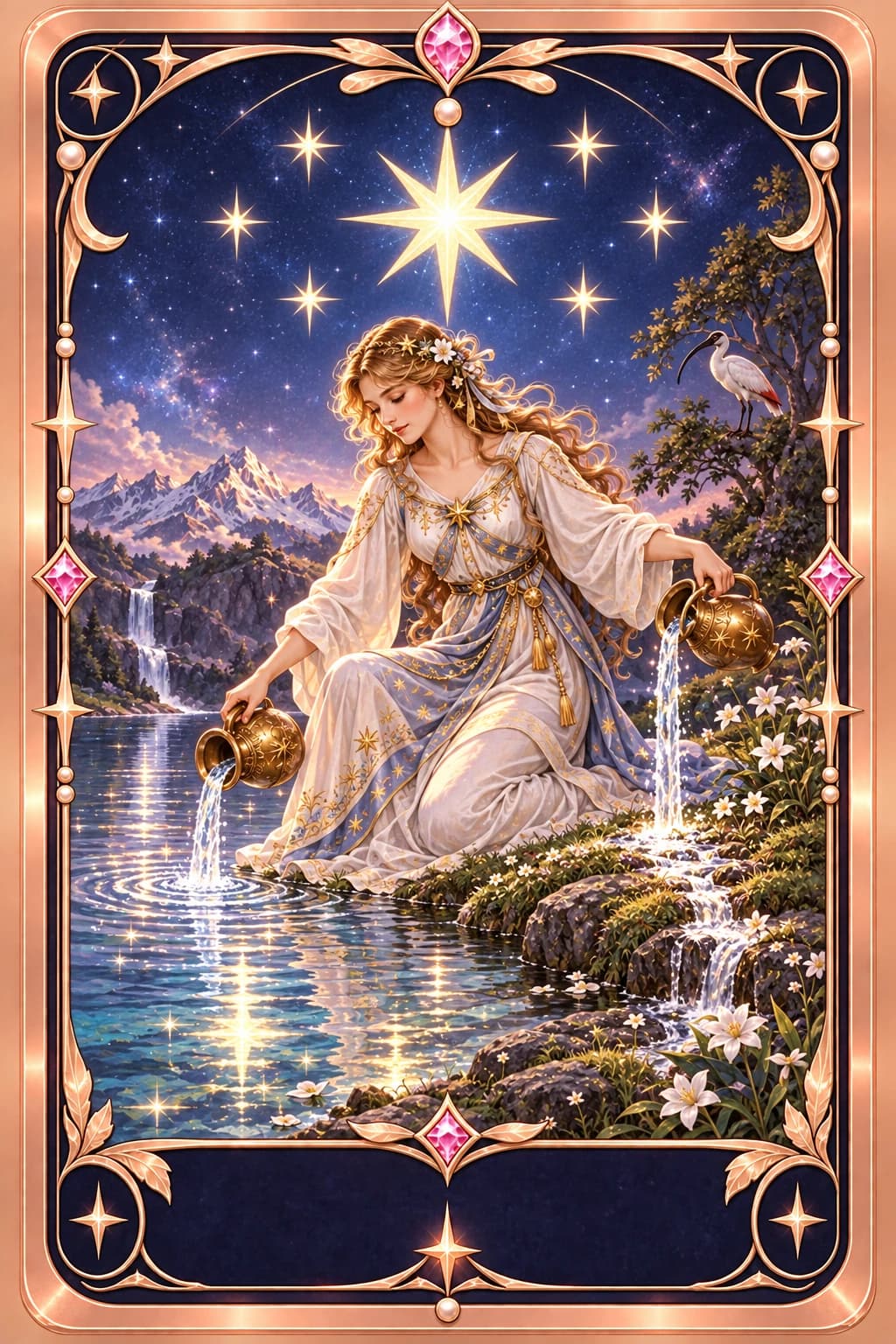The Star tarot card illustration